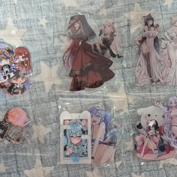 [BUNJANG] Stellive Acrylic Stand Set (10 Types) + Mini Acrylic Stand Set (5 Types) / 스텔라이브 아크릴 10종 + 미니 아크릴 5종