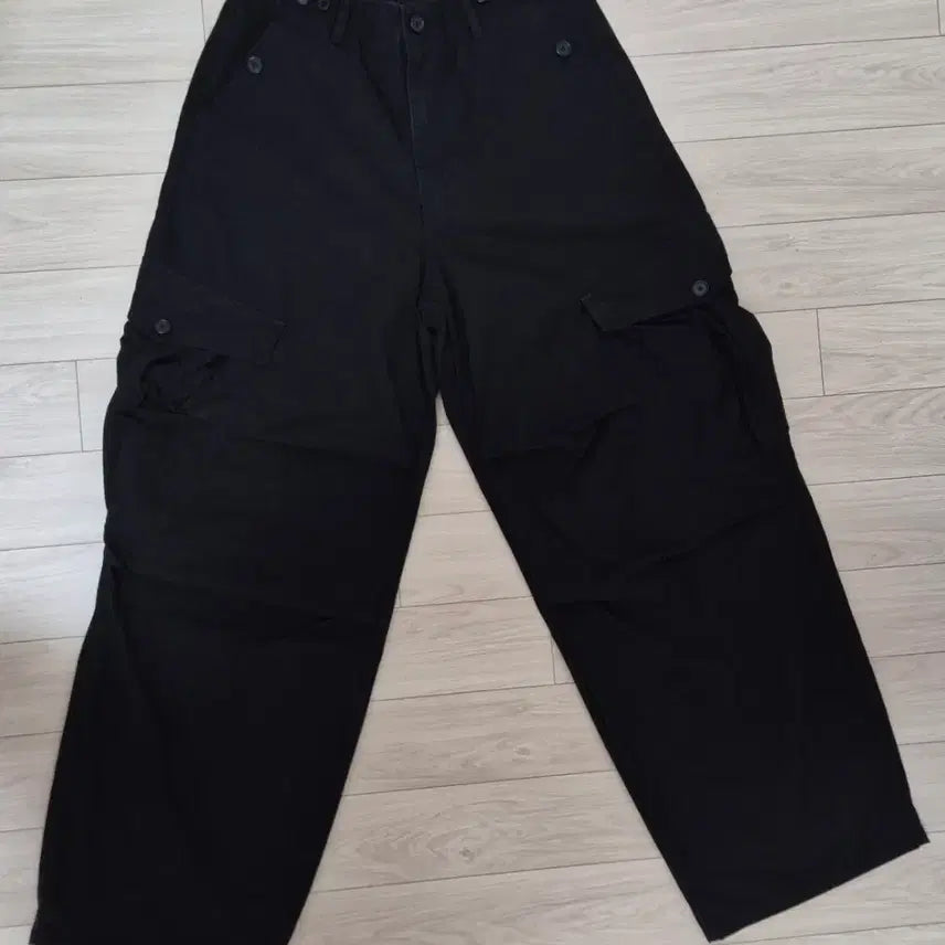 [BUNJANG] OOTJ Cargo Pants Black / OOTJ 오티제 카고 팬츠 카고바지 블랙