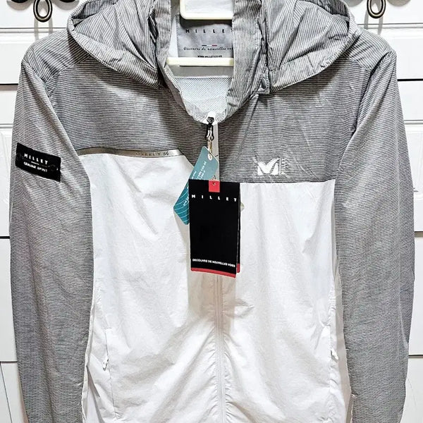 [BUNJANG] Millet Half-Mesh Windbreaker Jacket (XL/105) / (새상품/XL)밀레 반메쉬 바람막이 윈드브레이커 105 코오롱 노스페이스 내셔널