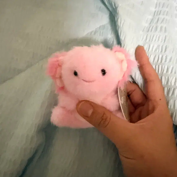 [BUNJANG] Jellycat Pink Plush Keychain / 인형 핑크색 젤리캣인형 키링