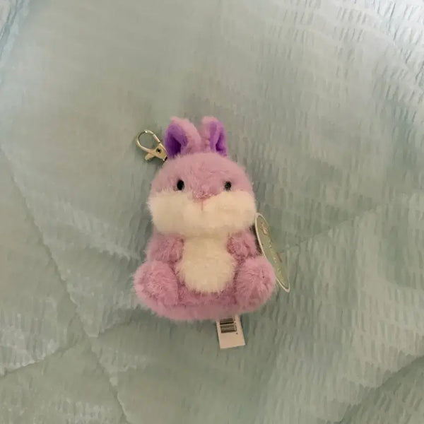 [BUNJANG] Purple Rabbit Charm Doll / 퍼플  보라색 토끼 키링 인형