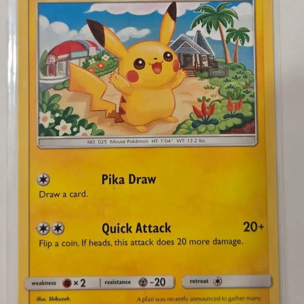 [BUNJANG] Pokemon TCG Pikachu Crimson Invasion 30/111 Vintage 2017 English Card / [북미판] 포켓몬카드 2017년 빈티지 피카츄 Crimson 30/111 영문 정품 판매