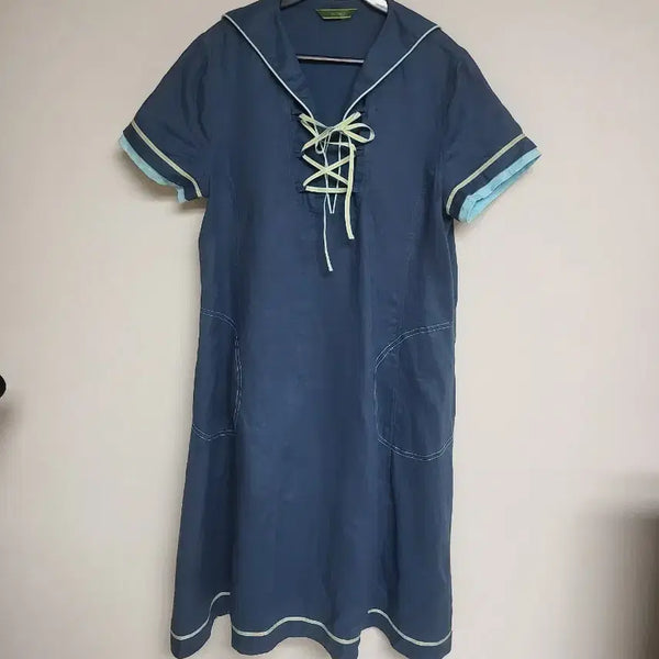 [BUNJANG] Oilily 100% Linen Sailor Dress / 오일릴리 ( 마 100%) 세일러 원피스 여 66