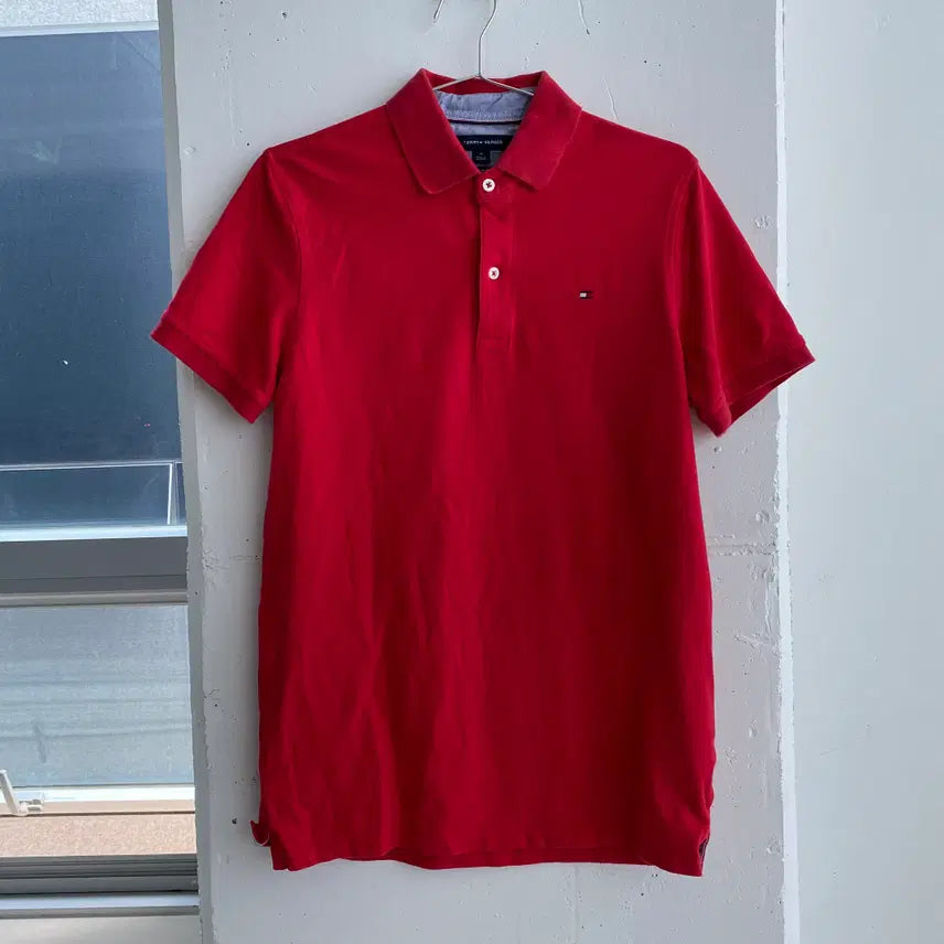 [BUNJANG] Tommy Hilfiger PK Collar T-Shirt / (M) 타미힐피거 PK 반팔 카라티