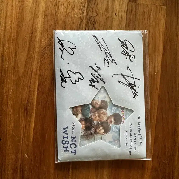 [BUNJANG] NCT WISH Signed Album (Songbird Version) / 엔시티위시 nctwish 싸인앨범 판매 (송버드)