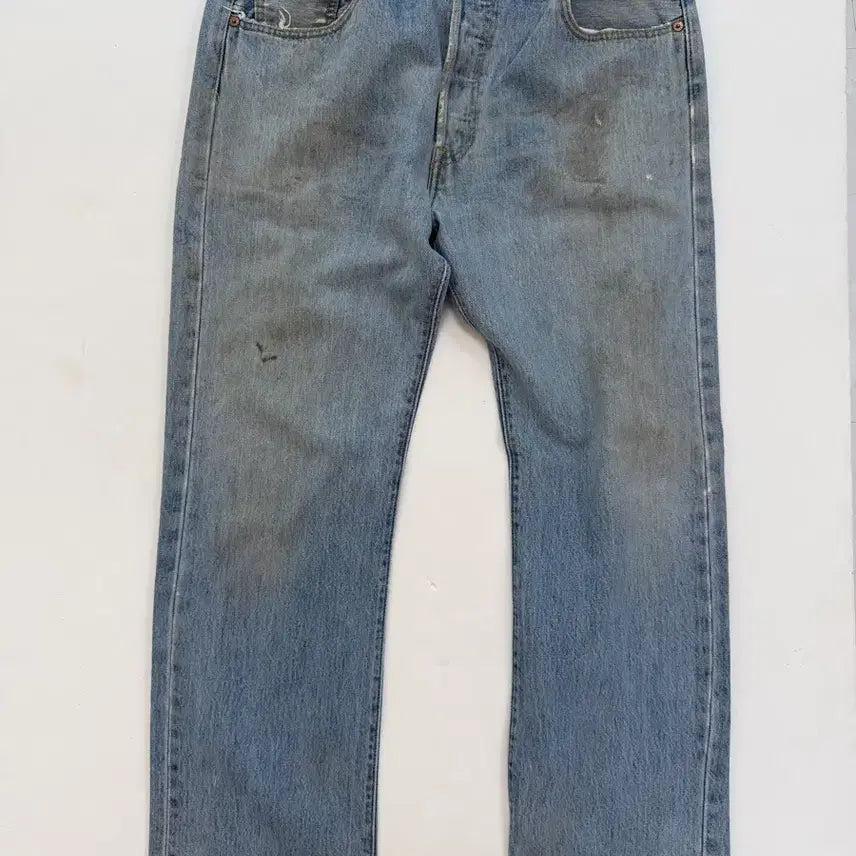 [BUNJANG] Levi's 501 Vintage Light Wash Denim Jeans / 리바이스 501 vtg 연청 데님