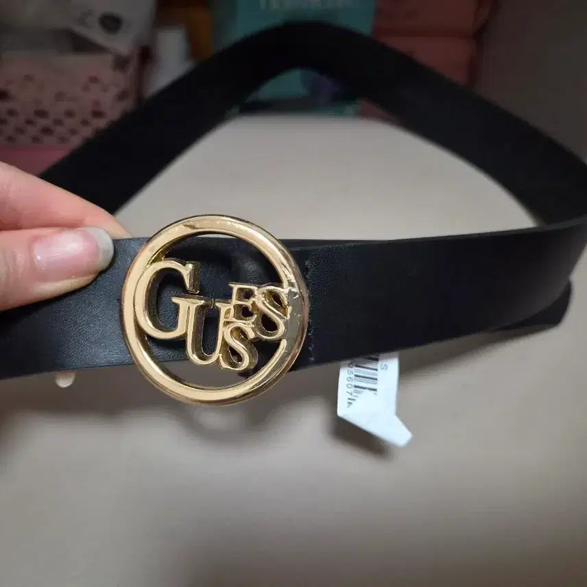 [BUNJANG] Guess Logo Belt / 게스벨트