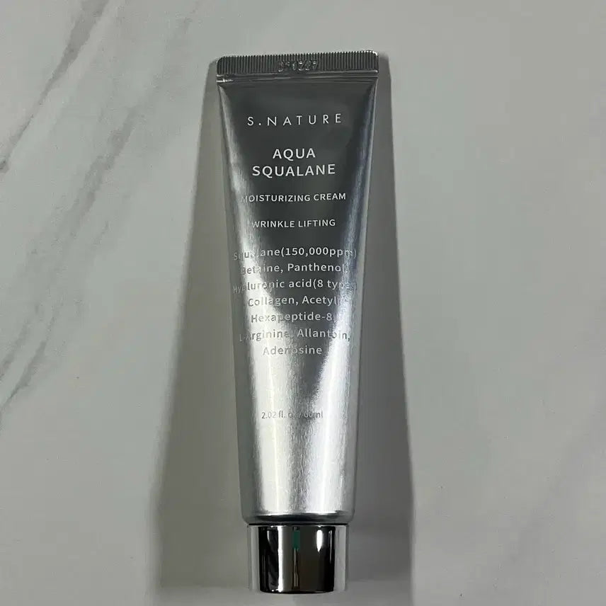 [BUNJANG] S.NATURE Aqua Squalane Moisturizing Cream / 에스네이처 수분크림  아쿠아 스쿠알란 모이스처라이징 (새상품)