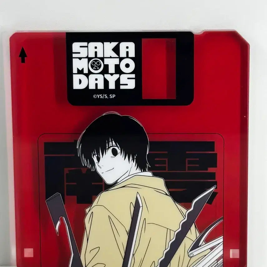 [BUNJANG] Sakamo-Days Nagumo Floppy Disk Acrylic Stand / 사카모토데이즈 사카데이 나구모 플로피 디스크 아크릴