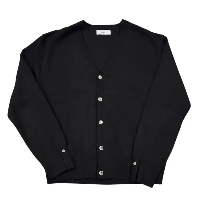 [BUNJANG] LMOOD Basic Black Cardigan / LMOOD 기본 블랙 가디건