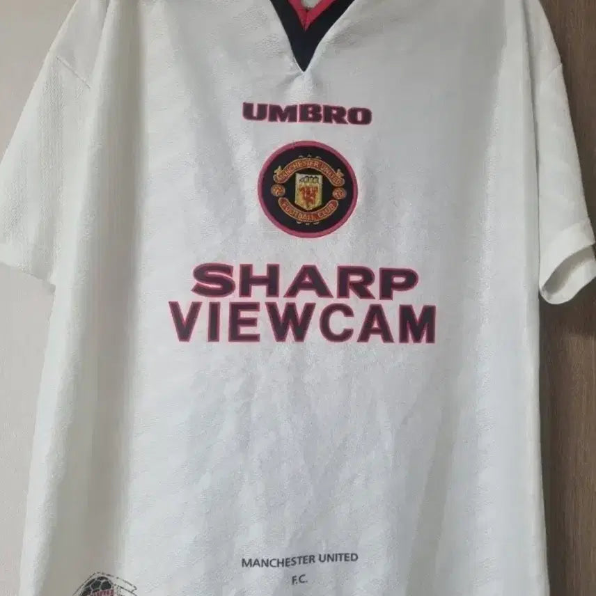 [BUNJANG] Manchester United 1996-97 David Beckham Away Jersey (Size M) / 96-97 맨유 베컴 마킹 어웨이 유니폼