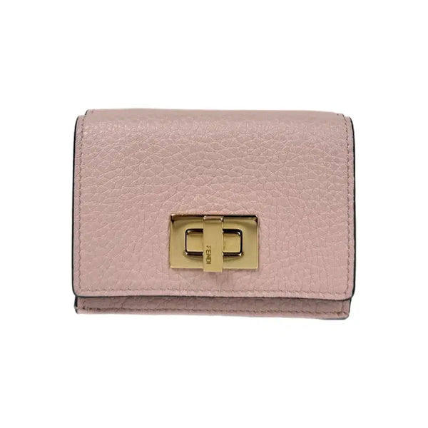 [BUNJANG] Fendi Selleria Peekaboo Micro Trifold Wallet Pink 8M0426 / [정품] 펜디 셀러리아 피카부 3단 반지갑 핑크 8m0426