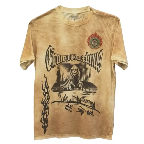 [BUNJANG] Travis Scott Circus Maximus Spray T-Shirt XL / [새상품/XL] 트래비스 스캇 키르쿠스 막시무스 스프레이 티셔츠 탄