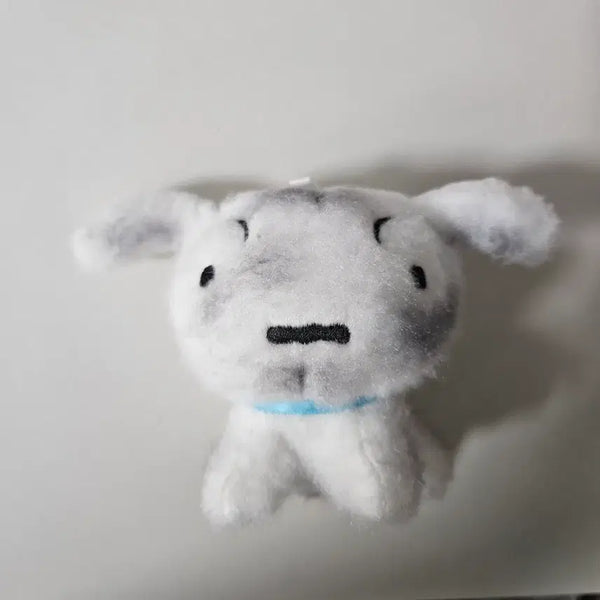 [BUNJANG] Crayon Shin-chan Crayon Shin-chan's Dog Shiro Plush Keychain / 짱구 꼬질꼬질 흰둥이 인형 키링