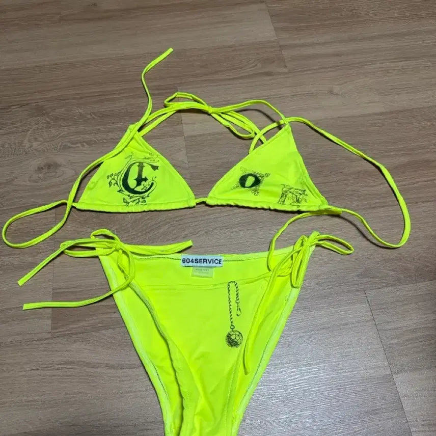 [BUNJANG] 604SERVICE Bikini Swimwear / 604SERVICE 604서비스 비키니 수영복 스윔웨어