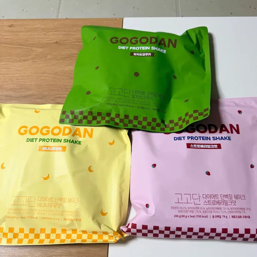 [BUNJANG] GOGODAN Diet Protein Shake (5 Sachets) / 고고단 쉐이크 판매합니다(5개입)