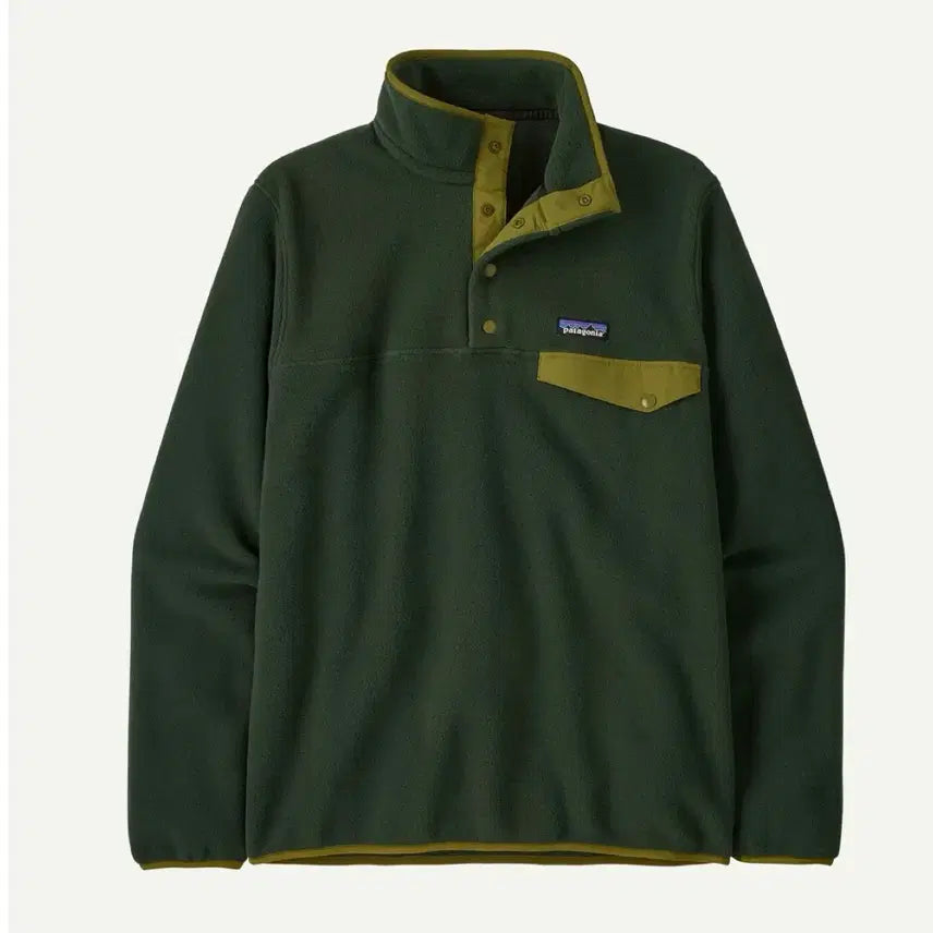 [BUNJANG] Patagonia Lightweight Synchilla Snap-T Fleece Pullover (M) Old Growth Green / (M) 파타고니아 라이트웨이트 신칠라