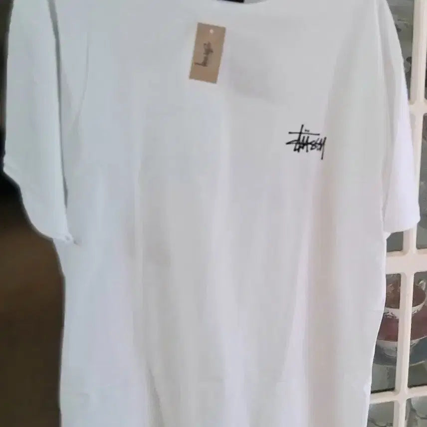 [BUNJANG] Stussy Short Sleeve T-Shirt White XL / 새상품 스투시 반팔티 화이트XL