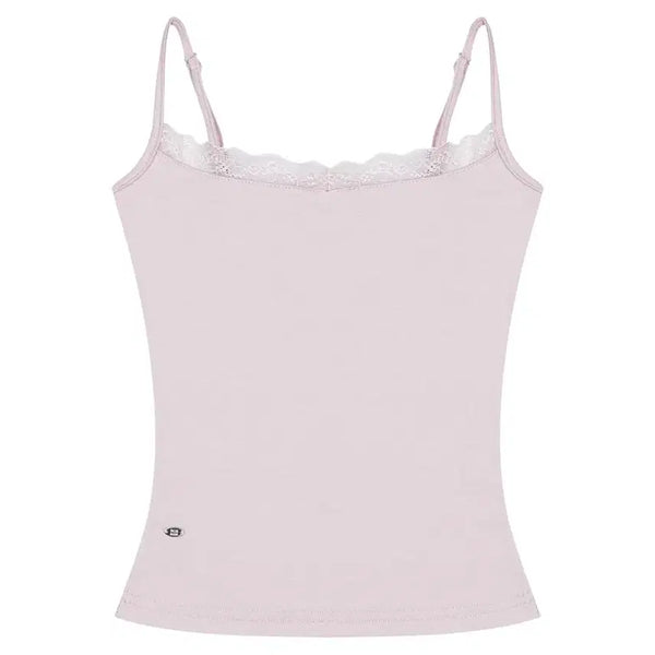 [BUNJANG] Pale Jaded Rachel Lace Tank Top Pink / 새상품) 페일제이드 Rachel Lace Tank 레이첼 레이스 탱크 나시 핑크