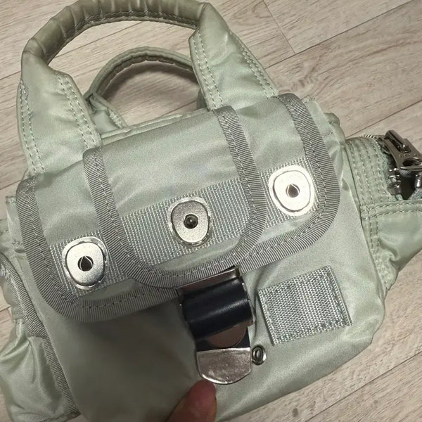 [BUNJANG] Sacai Porter Collaboration Tote Bag (Mint) / 사카이 포터 콜라보 토트백 민트