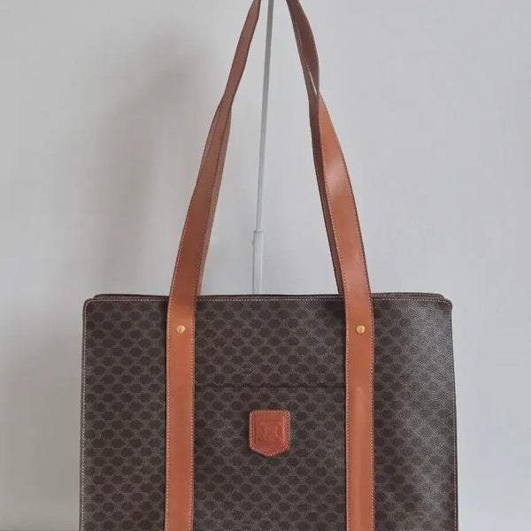 [BUNJANG] Celine Macadam Triomphe Shoulder Bag Shopper Bag / 셀린느 마카담 트리옹프 숄더백 쇼퍼백 주우재백