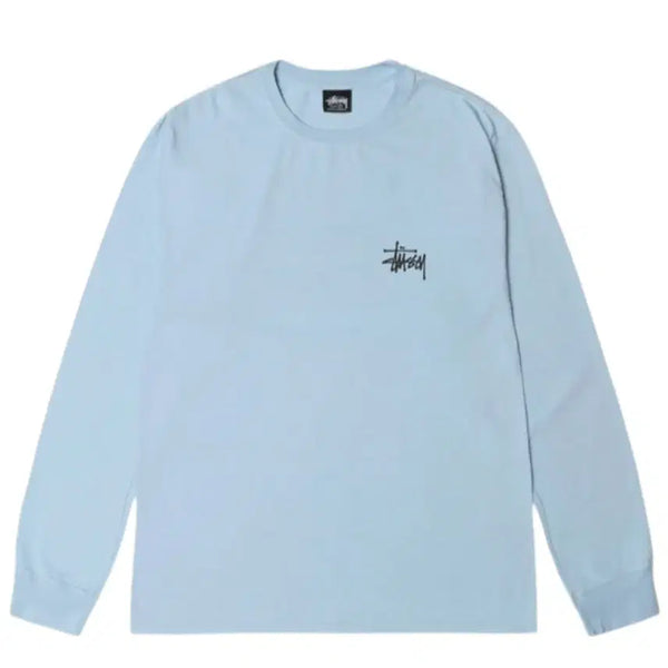 [BUNJANG] Stussy London Long Sleeve T-Shirt Sky Blue M / 스투시 런던 롱슬리브 스카이블루 M / 스투시 긴팔