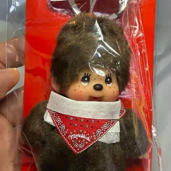 [BUNJANG] Monchhichi Bandana Mini Keyring New / 유럽 몬치치 신상 반다나 미니 키링 새제품