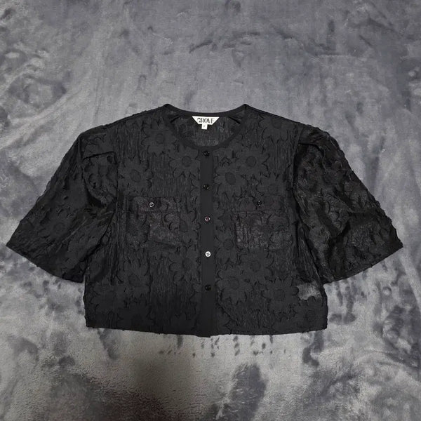 [BUNJANG] GROVE Berry Blouse / (55)여성 GROVE 그로브 베리 블라우스 반팔 여름