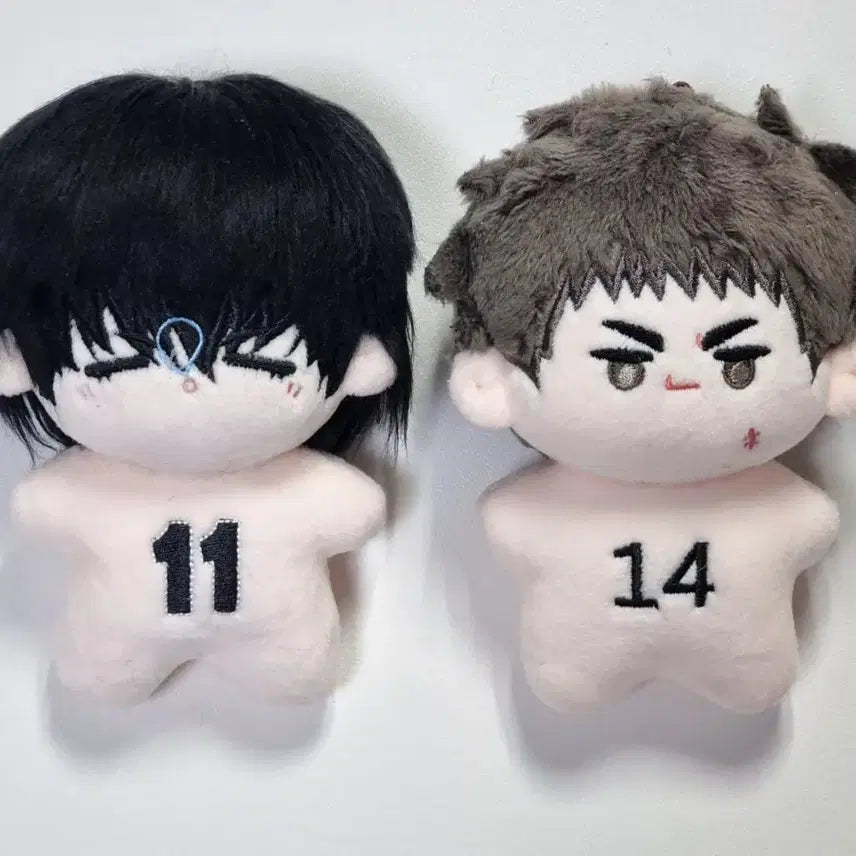 [BUNJANG] Slam Dunk Taewoo & Daeman 10cm Plush Bundle Set / [일괄] 슬램덩크 태웅대만 탱댐 10cm 인형