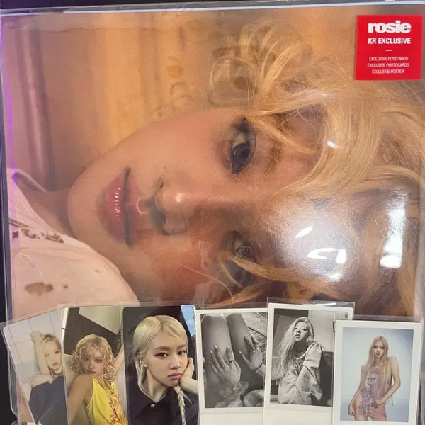 [BUNJANG] Rosé Roise Exclusive Version Album + R Album Photocard / 로제 roise exclusive ver. 앨범 + R 앨범 포카