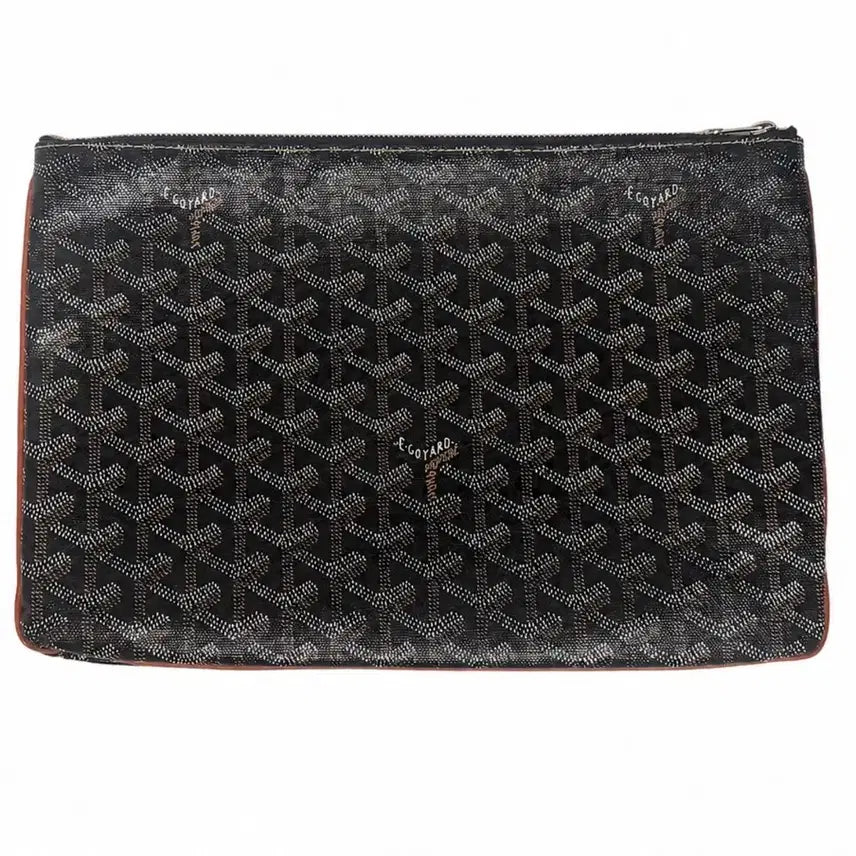 [BUNJANG] Goyard Tié Sena MM Clutch Bag Brown / 고야드 띠 세나 MM 클러치백