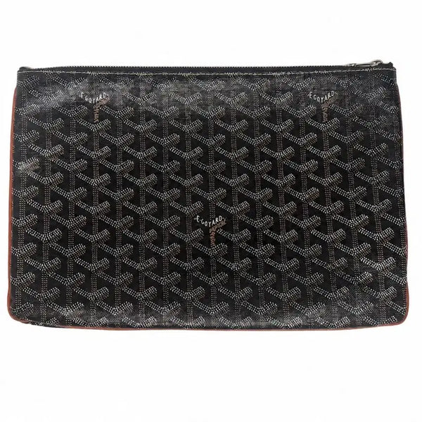 [BUNJANG] Goyard Tié Sena MM Clutch Bag Brown / 고야드 띠 세나 MM 클러치백