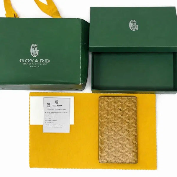 [BUNJANG] Goyard Saint Roch Long Wallet / 고야드 생로슈 장지갑