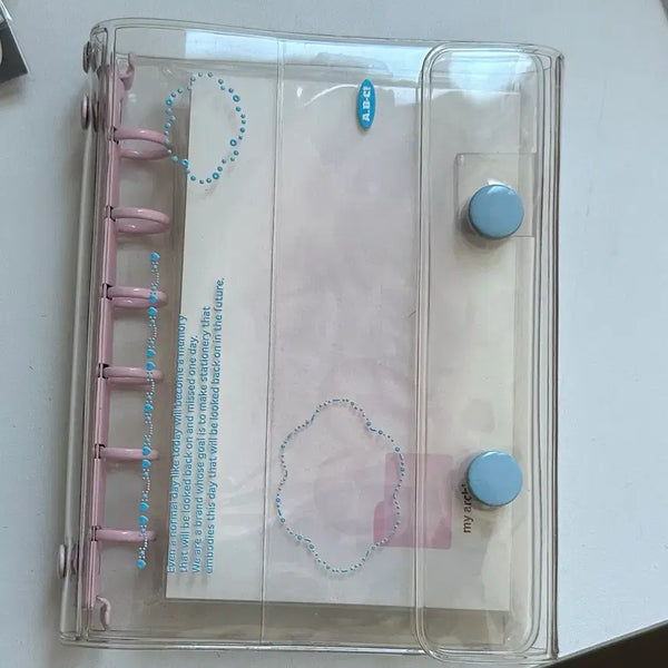 [BUNJANG] AOVVEL CRUSH A7 Cloud Diary Cover + Inserts Bundle Set / 어버블 크러쉬 a7 구름 다이어리 커버+ 속지 일괄 양도