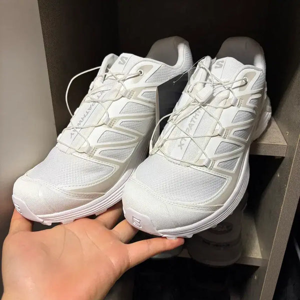 [BUNJANG] Salomon XT-PATHWAY White Sneakers / 살로몬 XT-PATHWAY 화이트 275