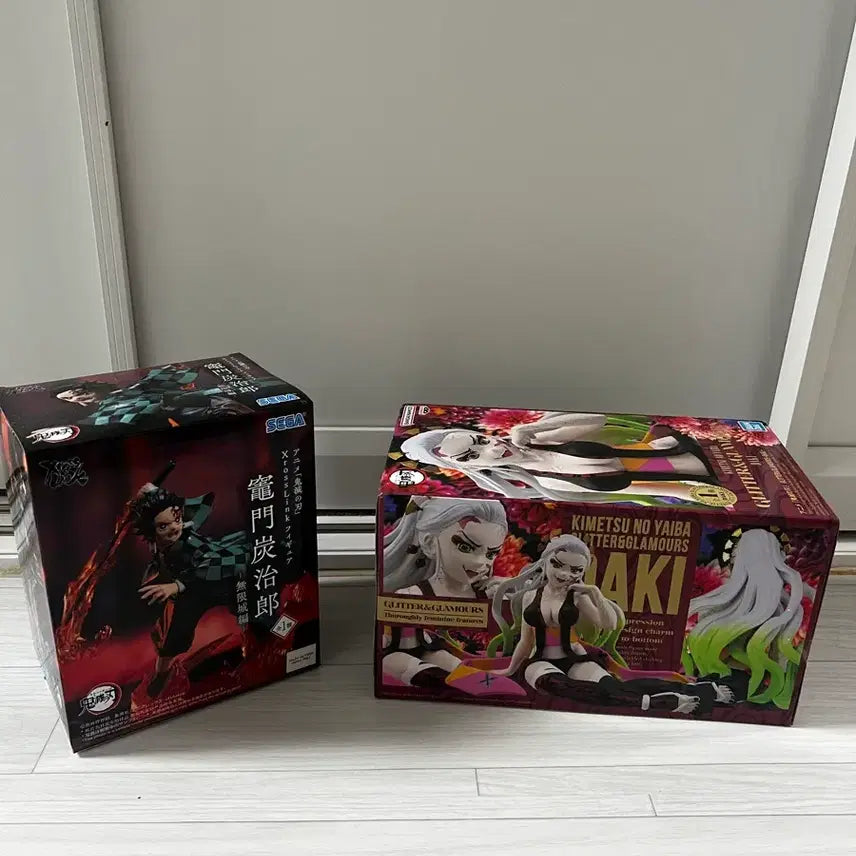 [BUNJANG] Demon Slayer Kamado Tanjiro & Daki Figure / 귀멸의 칼날 귀칼 카마도 탄지로 다키 피규어 정품 미개봉