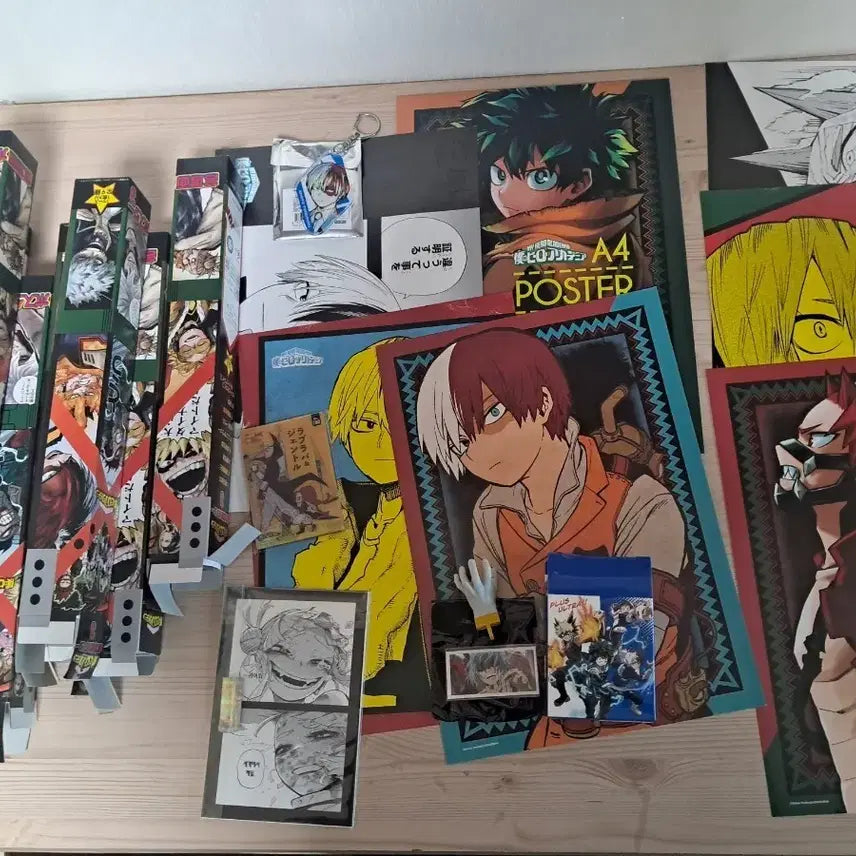[BUNJANG] My Hero Academia Poster Bundle Set / 나의히어로아카데미아 굿즈 판매