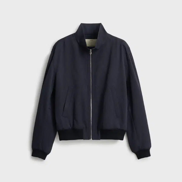 [BUNJANG] Pottery Seersucker Blouson Jacket M / 포터리 시어서커 블루종 자켓 M
