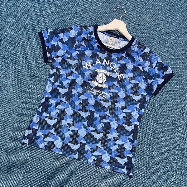 [BUNJANG] Wide Angle Women's Mesh Short Sleeve T-Shirt Size 95 / [여성95] 와이드앵글 메쉬 반팔티 만원샵