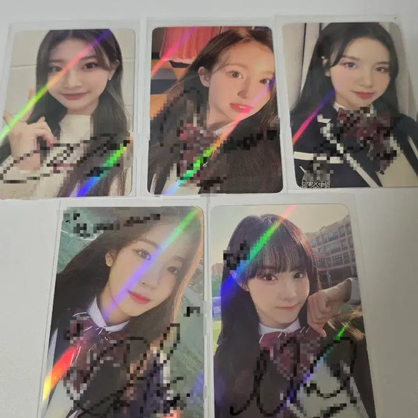 [BUNJANG] KISS OF LIFE Signed Photocard Bundle Set / 우아 싸인 포카 세트