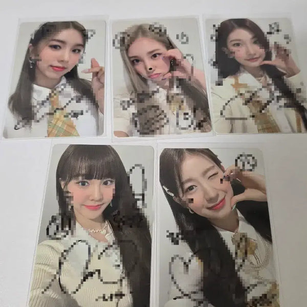 [BUNJANG] TripleS Signed Photocard Bundle Set / 우아 싸인 포카 세트