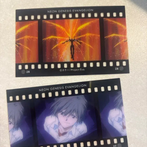 [BUNJANG] Evangelion Film Card Collection Unsealed / 에반게리온 필름풍 카드 컬렉션 랜덤 굿즈 개봉
