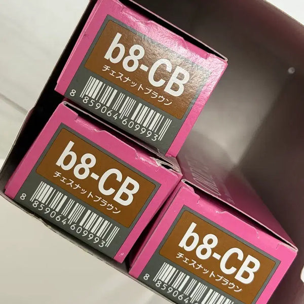 [BUNJANG] Milbon Beauté Chestnut Brown B8-CB (3ea) & Olive Brown B6-OB (40g) / 밀본 보떼 체스너츠브라운 b8-CB 3개 (b6-OB 40g)