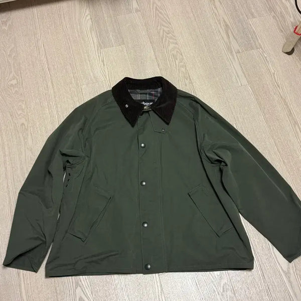 [BUNJANG] Barbour Transport Jacket Sage 40 / 바버 트랜스포트 논왁스 세이지 40사이즈