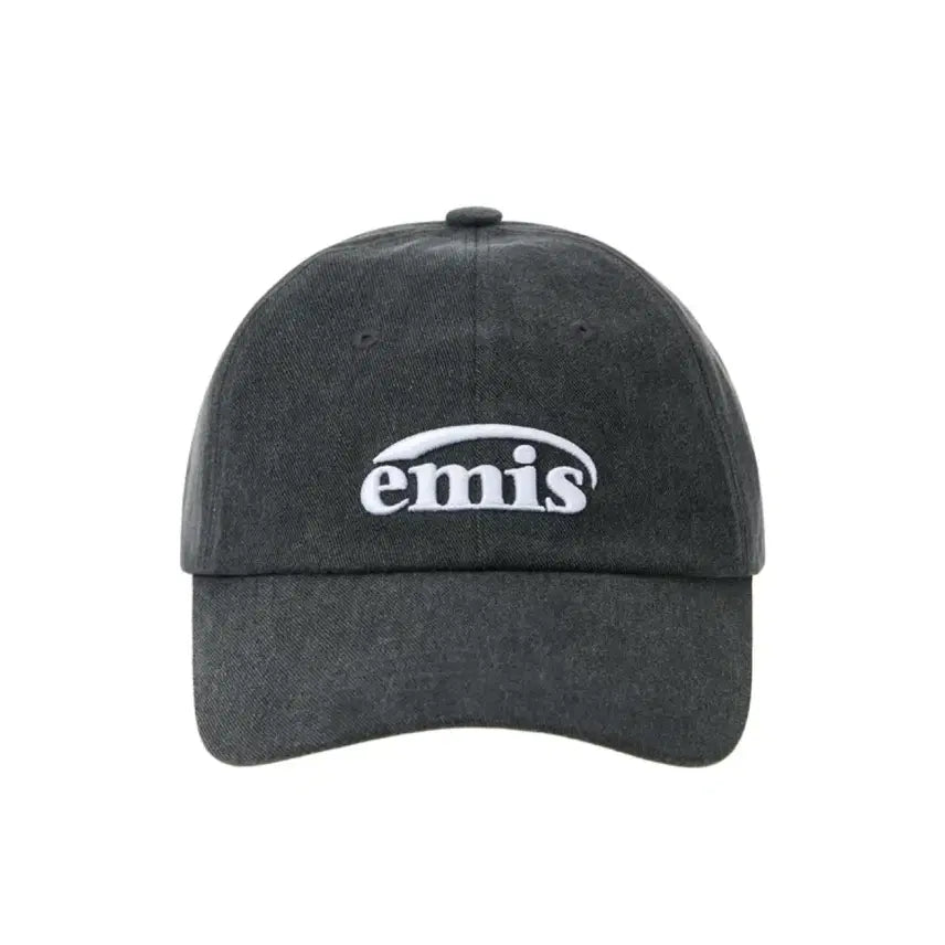 [BUNJANG] Emis Pigment Embroidery Logo Ball Cap - Black / 정품 미착용 새상품)emis이미스 피그먼트 자수 로고 볼캡-블랙