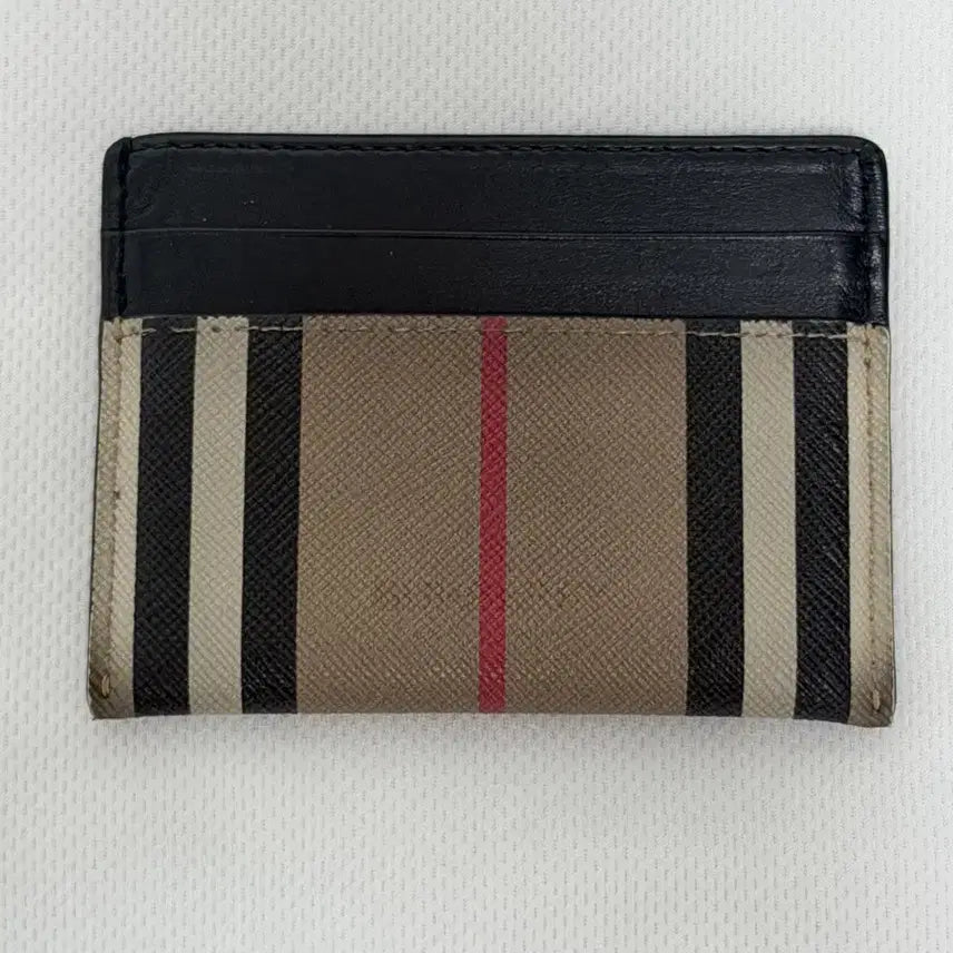 [BUNJANG] Burberry Icon Canvas Card Holder / 버버리 아이콘 캔버스 카드지갑