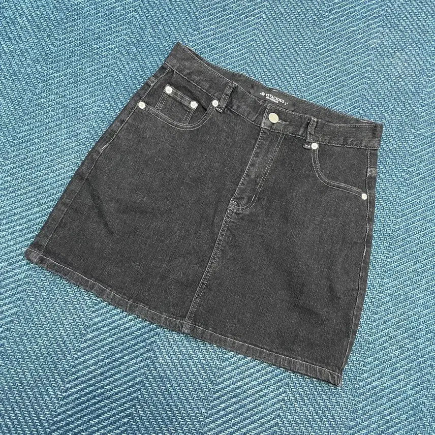 [BUNJANG] Vivacious X Urbandress Denim Skirt / [여성2] 비바셔스 X 어반드레스 데님 스커트 치마 만원샵