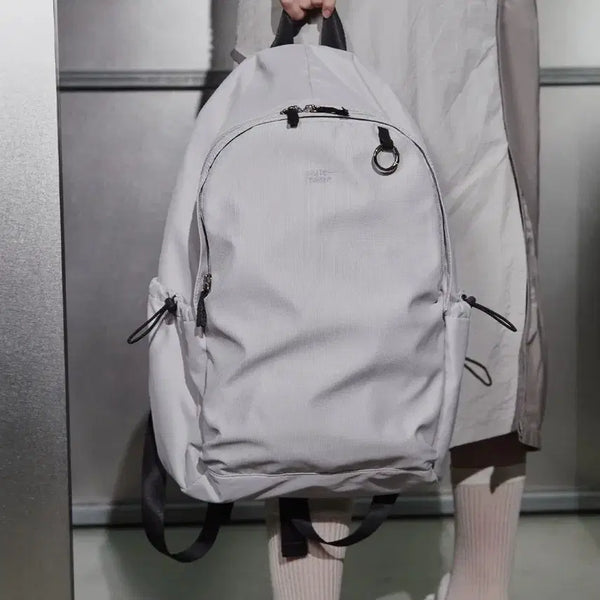 [BUNJANG] Mute Frame Essential Backpack Light Gray / 뮤트프레임 에센셜 백팩 라이트 그레이