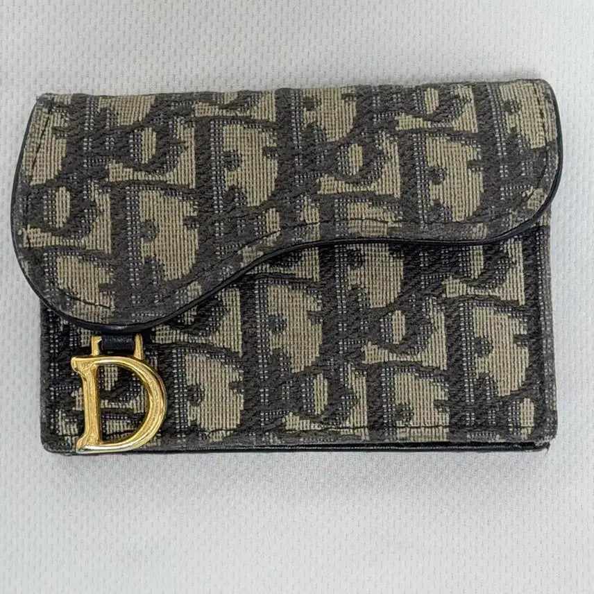 [BUNJANG] Dior Oblique Saddle Card Holder / 디올 오블리크 새들 카드지갑