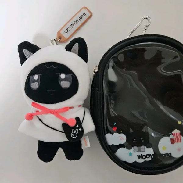 [BUNJANG] ATEEZ Wooyoung Wooyonang Cloak Pouch Bundle Set / (일괄) 애니티즈 우요냥 소원망토 파우치